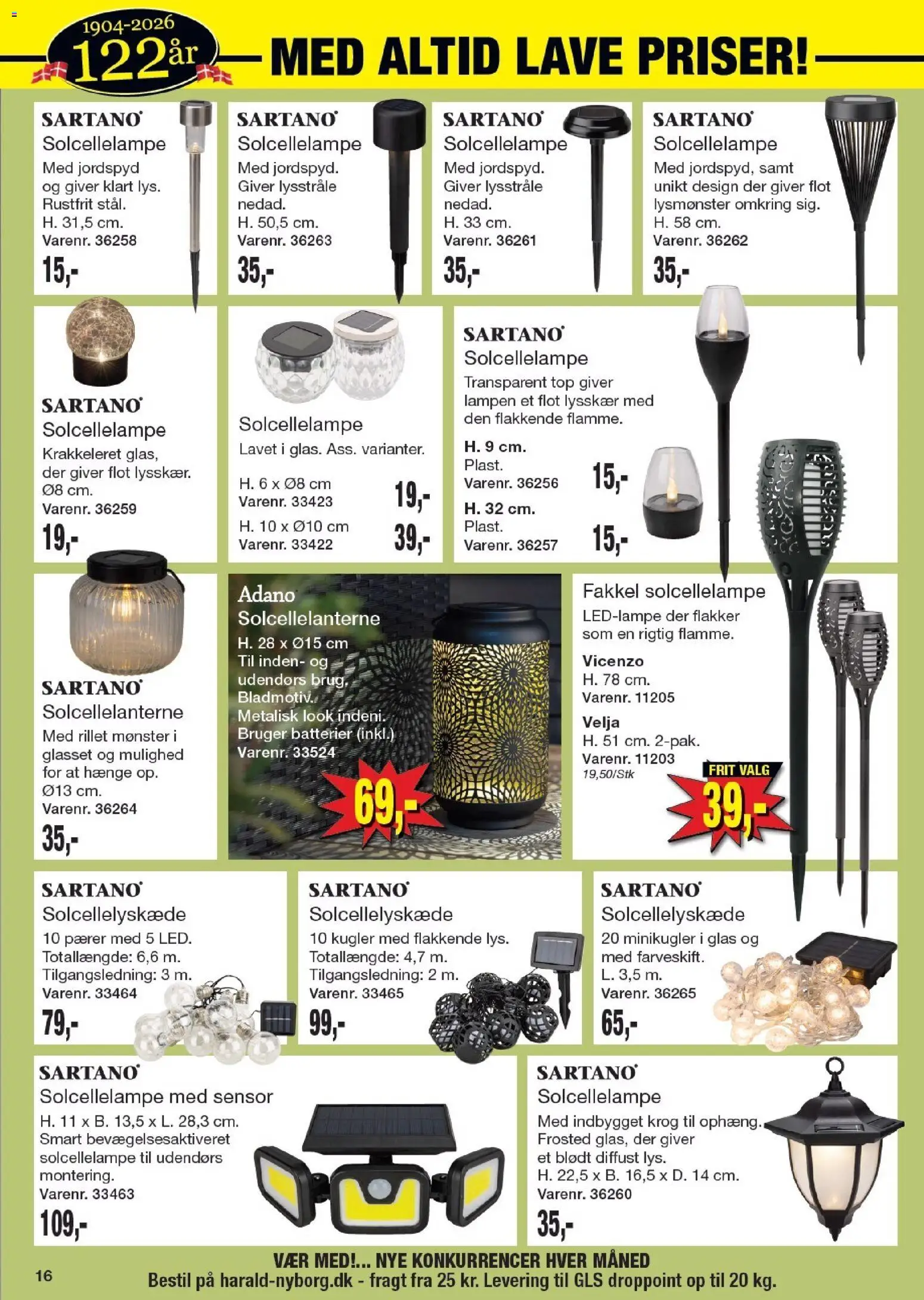 Harald Nyborg - Tilbudsavis tilbudsavis – gyldig fra 19.03.2026 | Side: 70 | Produkter: Batterier, Pærer, Søm