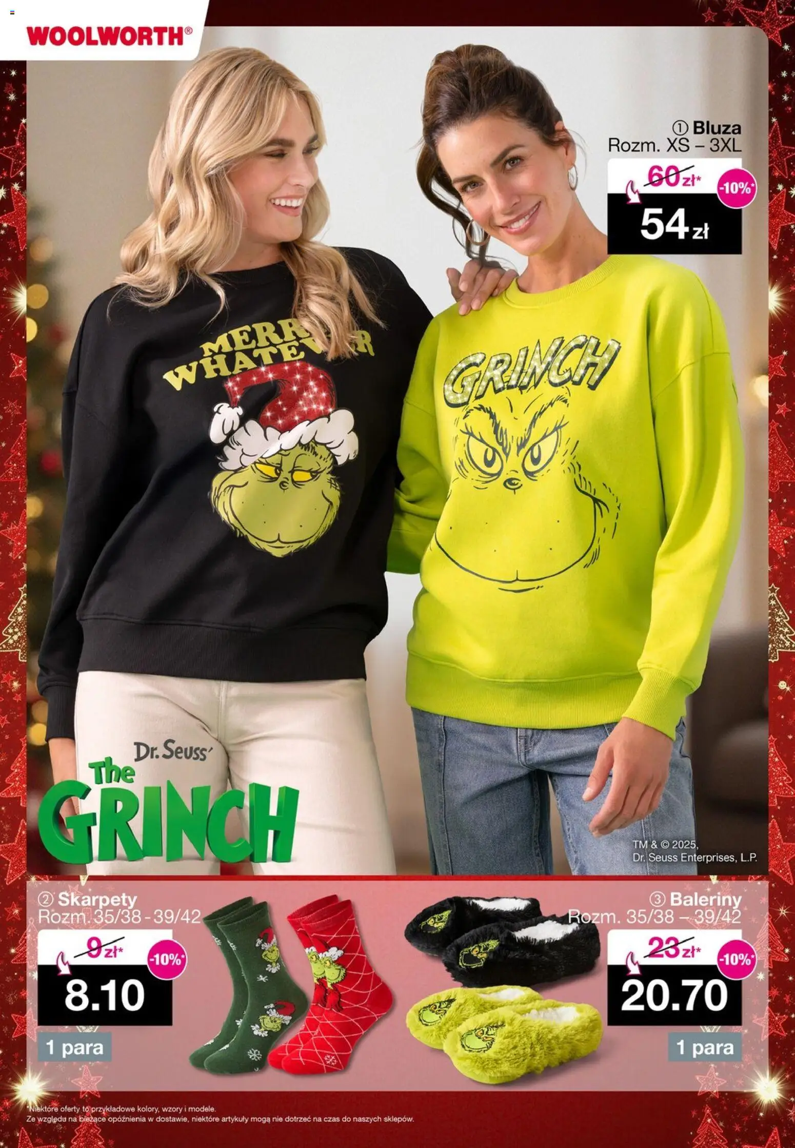 Woolworth Gazetka od 14.11.2025 | Strona: 2 | Produkty: Skarpety, Baleriny