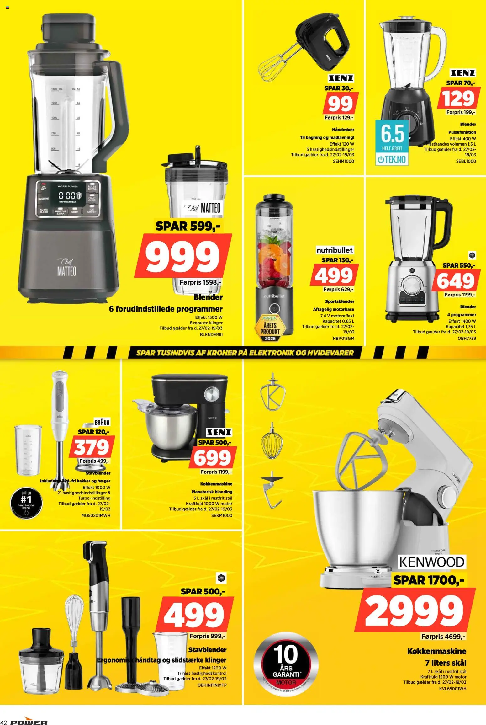 Power tilbudsavis – gyldig fra 03.04.2026 | Side: 42