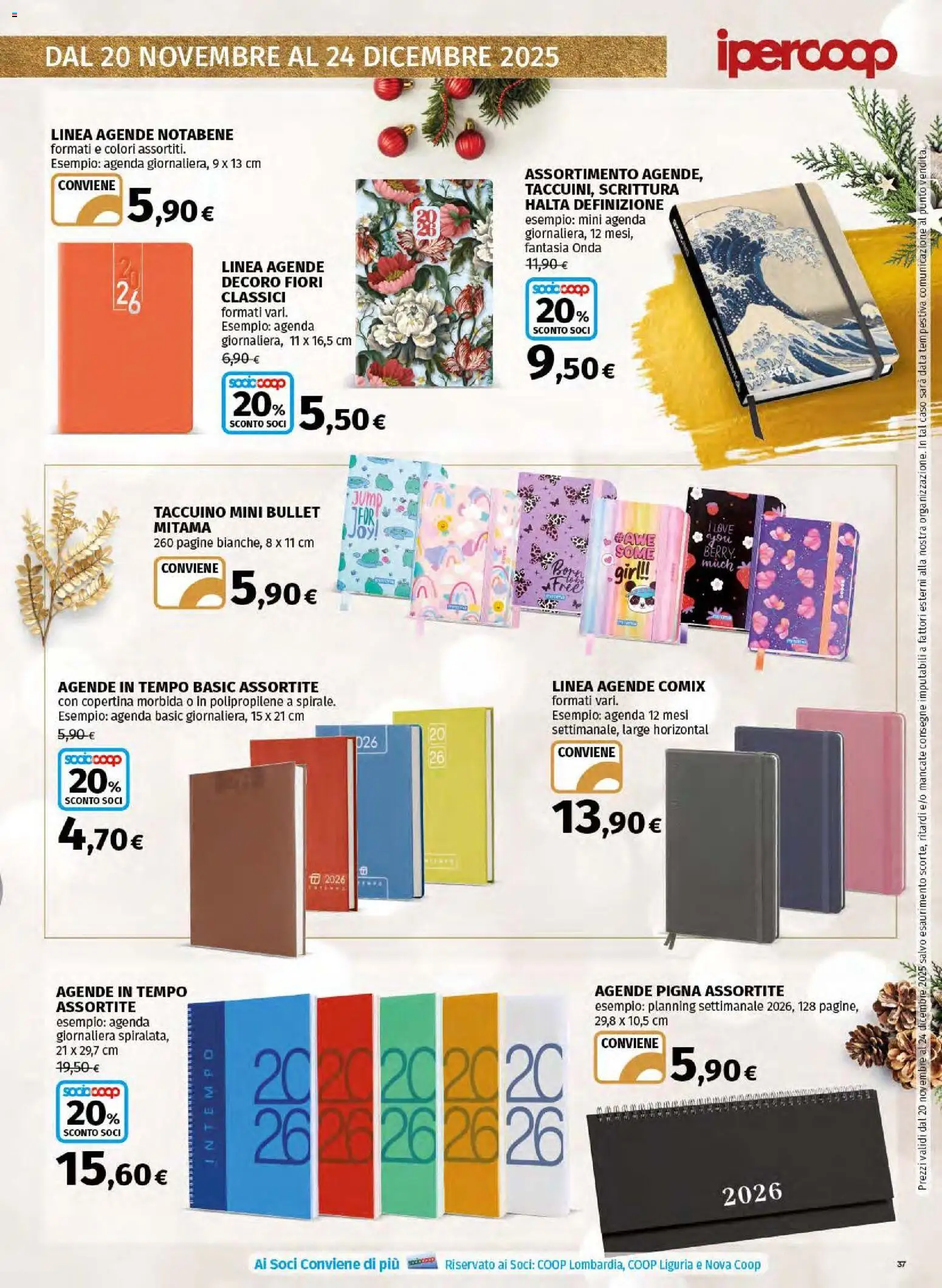 Volantino Ipercoop del 20.11.2025 | Pagina: 37 | Prodotti: Data