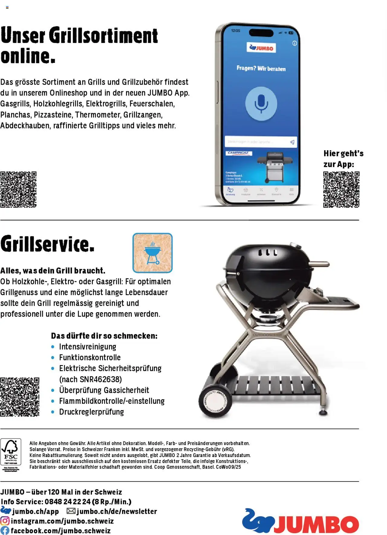 Jumbo Aktionen Grosse Grillbroschüre 2025 ab 21.02.2025 | Seite: 68 | Produkte: Grill