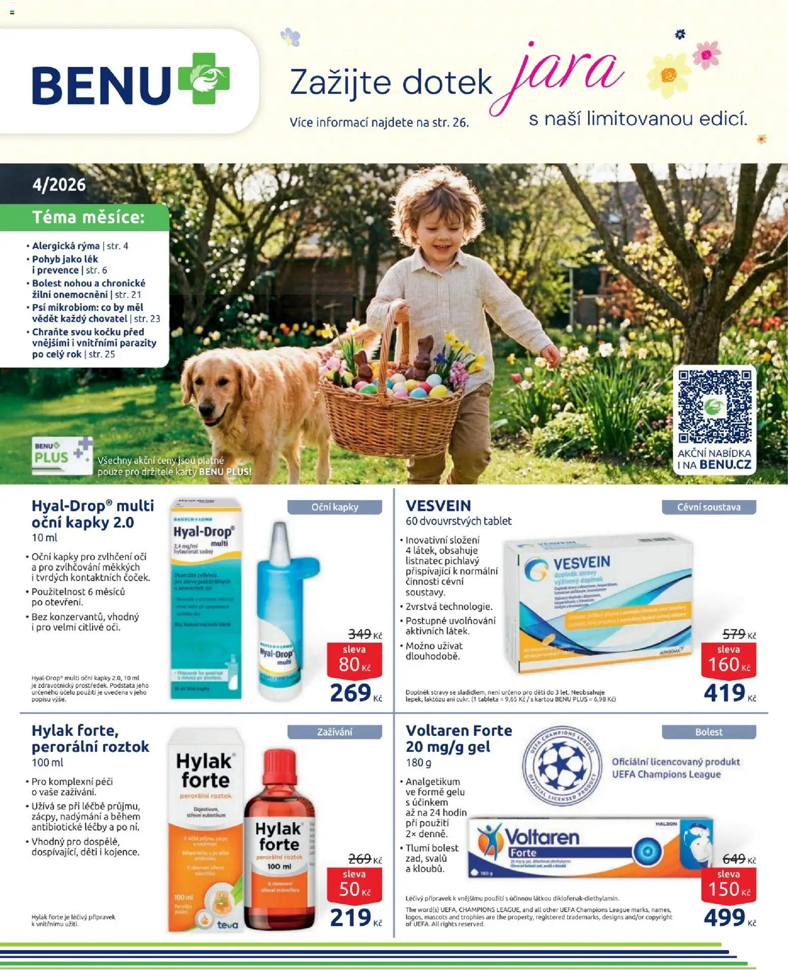 Benu - Leták od 01.04.2026 | Strana: 1