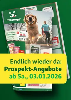 Fressnapf - Fressnapf: bald neue Angebote! ab 31.12.2025 gültig