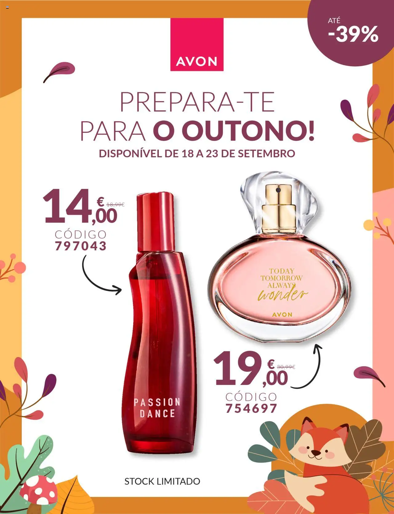 Avon - Prepara-te para o outono │ válido de 18.09.2025 | Página: 1 | Produtos: Perfume