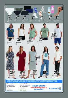 Pogląd oferty "E.Leclerc gazetka - Tychy" - ważna od 28.04.2026 | Strona: 12 | Produkty: Spodnie, Spodenki, Skarpety, Podkolanówki