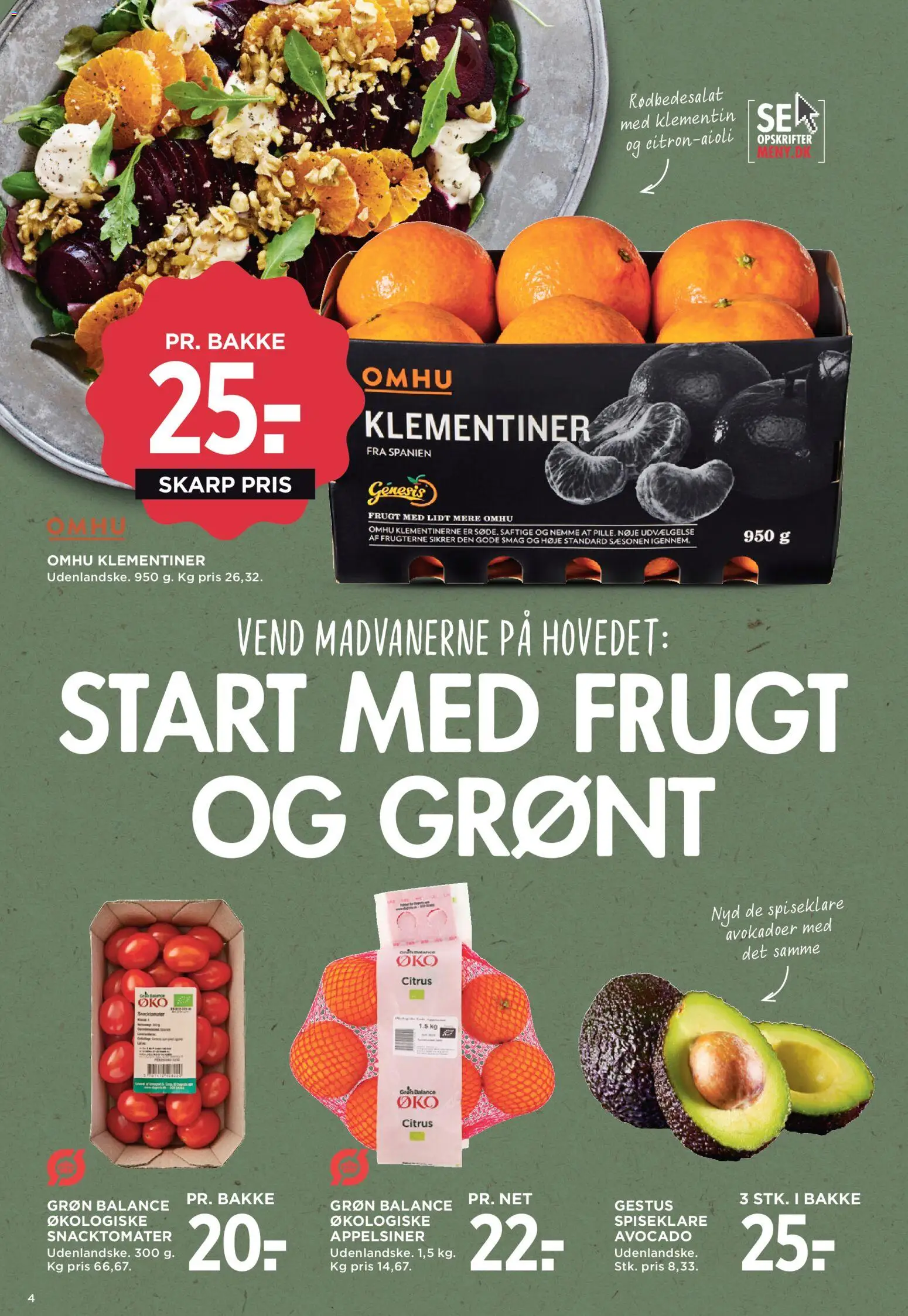 Meny tilbudsavis – gyldig fra 06.03.2026 | Side: 6 | Produkter: Appelsiner, Avocado