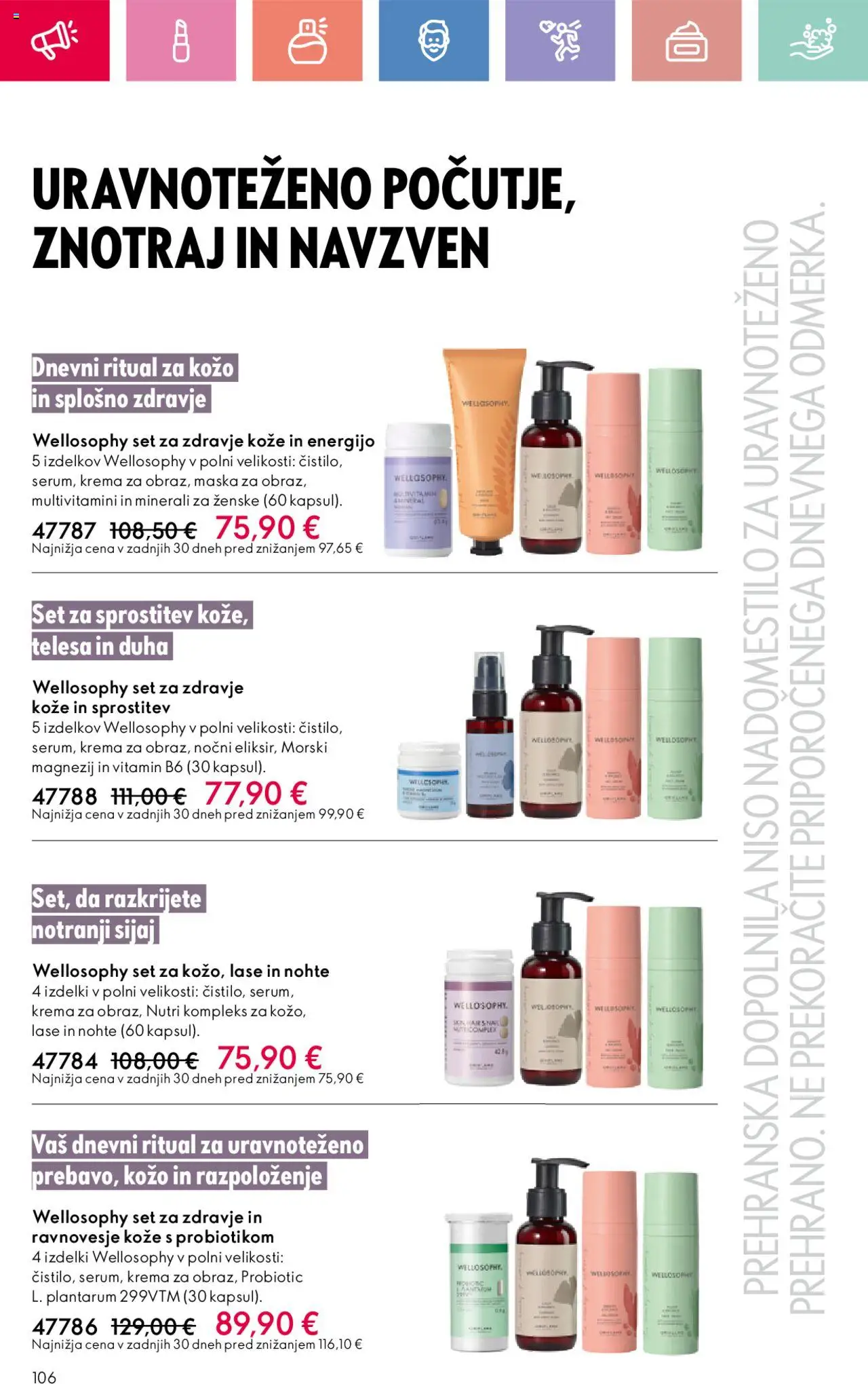 Oriflame katalog 12 │ velja od 24.08.2025 | Stran: 106 | Izdelki: Prehranska dopolnila, Krema, Maska