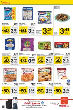 Vista previa Eroski - Precio más bajo  válido desde el 02.10.2025 | Página: 8 | Productos: Pizza, Té, Helado, Gamba