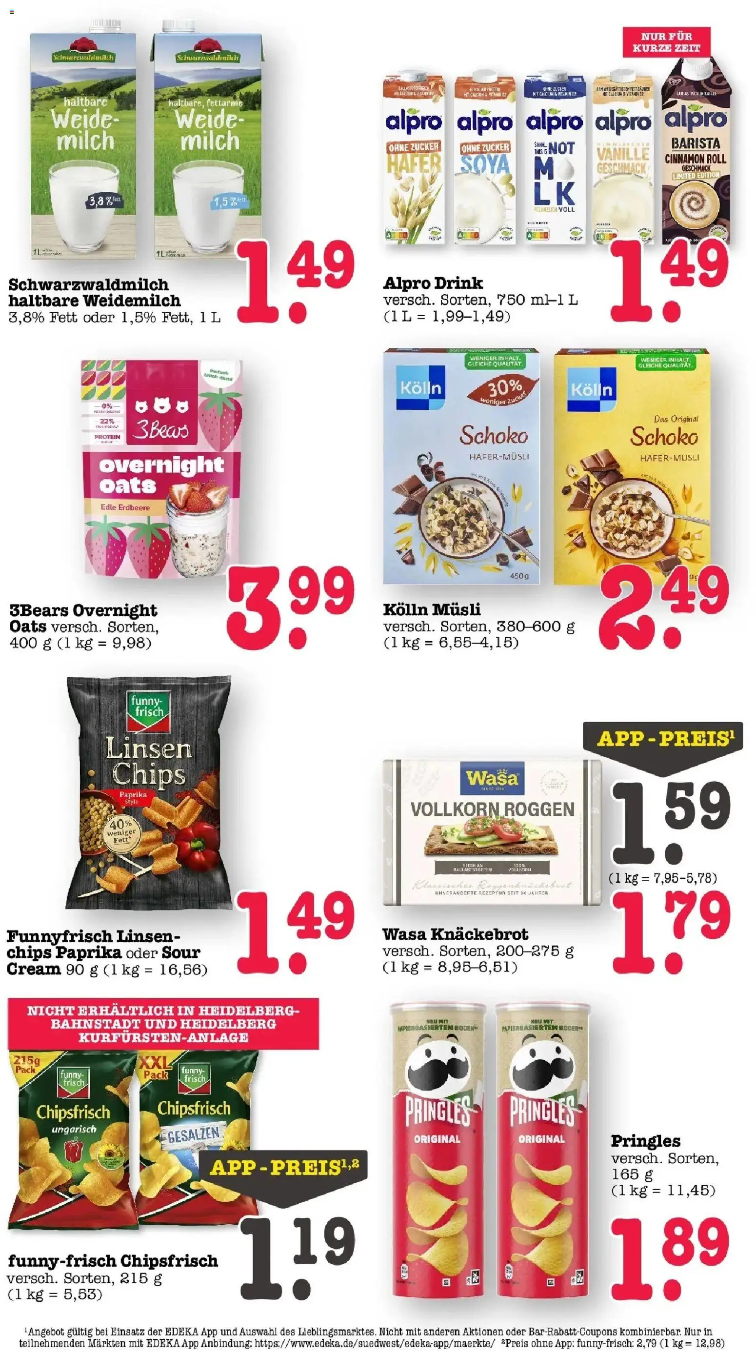 Edeka prospekt Wörth Am Rhein	 – gültig ab 09.03.2026 | Seite: 34 | Produkte: Kolln, Kolln musli, Milch, Kaffee