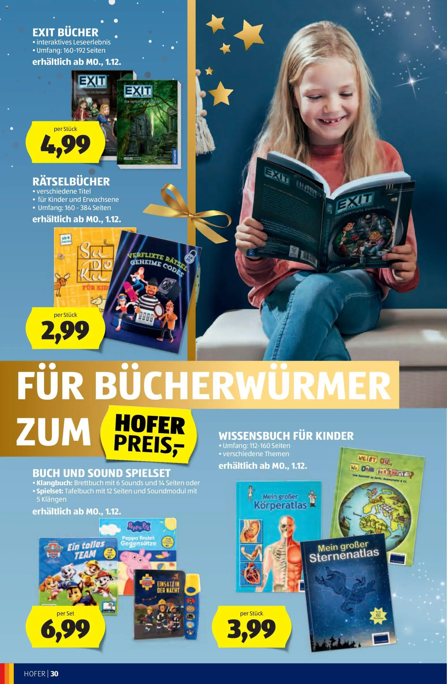 Hofer Weihnachtskatalog gültig ab 05.11.2025 | Seite: 30