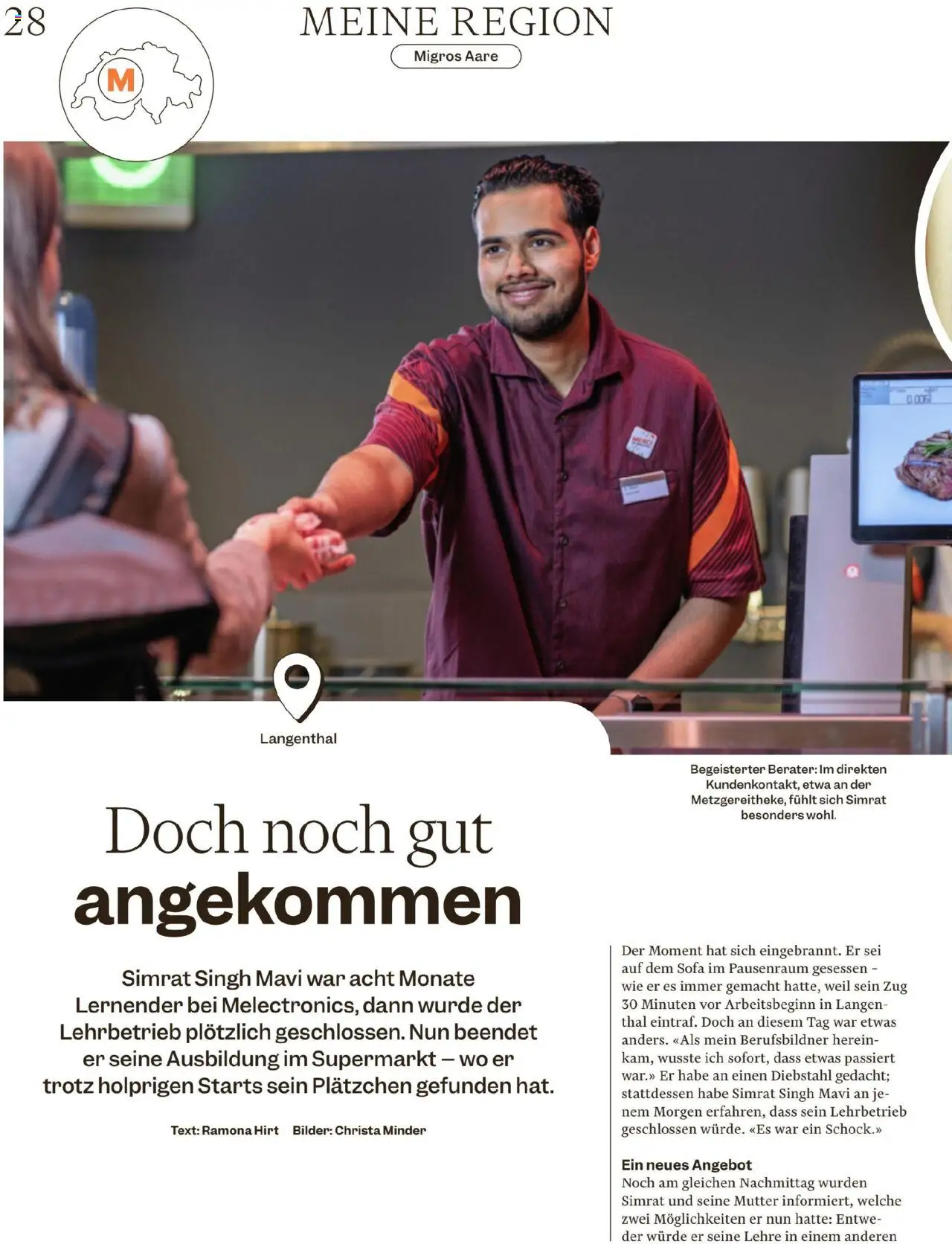 Migros - Magazin ab 28.07.2025 | Seite: 28 | Produkte: Sofa, Bilder