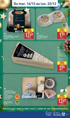 Aldi - Prévisualisation de Aldi - Catalogue de la semaine 51 valide à partir de 16.12.2025 | Page: 32 | Produits: Pomme, Plateau, Fromage, Tête de moine