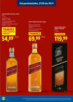 Pogląd oferty "Johnnie Walker Red Label, whisky, 700 ml whisky" - ważna od 27.10.2025 | Strona: 9