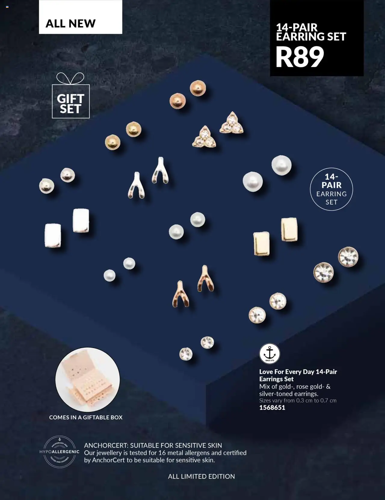 AVON Catalogue  │ valid from 01.07.2025 | Page: 135 | Products: Earrings, Box