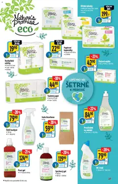 Albert leták - Hypermarket - Bio od 03.09.2025 | Strana: 27 | Produkty: Mýdlo, Prací gel, Wc čistič, Plenky