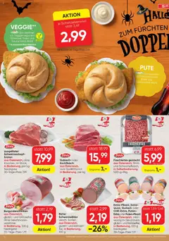 Spar Flugblatt ab 23.10.2025 gültig | Seite: 4 | Produkte: Salat, Schweinefleisch