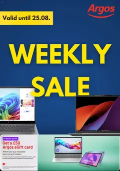 Preview of Argos - Weekly offers valid from 19.08.2025