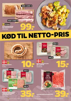 Dansk kyllingebrystfilet, -inderfilet eller hakket kyllingekød 7-10%, Dansk kyllingebrystfilet, -inderfilet eller hakket kyllingekød 7-10%, 400-700 g. gyldig fra 21.03.2026 | Side: 10