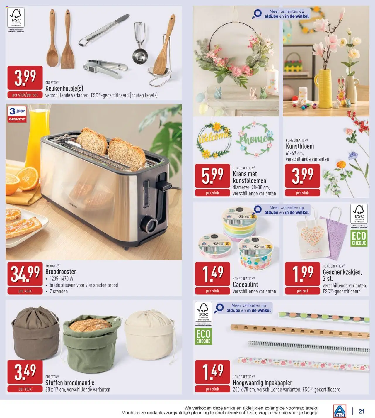 {H1} | Pagina: 21 | Producten: Brood