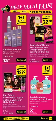 Seepje handzeep, shampoo en conditioner, bijv. Eucalyptus & Rozemarijn handzeep 300 ml - Voorbeeld van een folder van Etos, geldig van 30.12.2025 | Pagina: 17