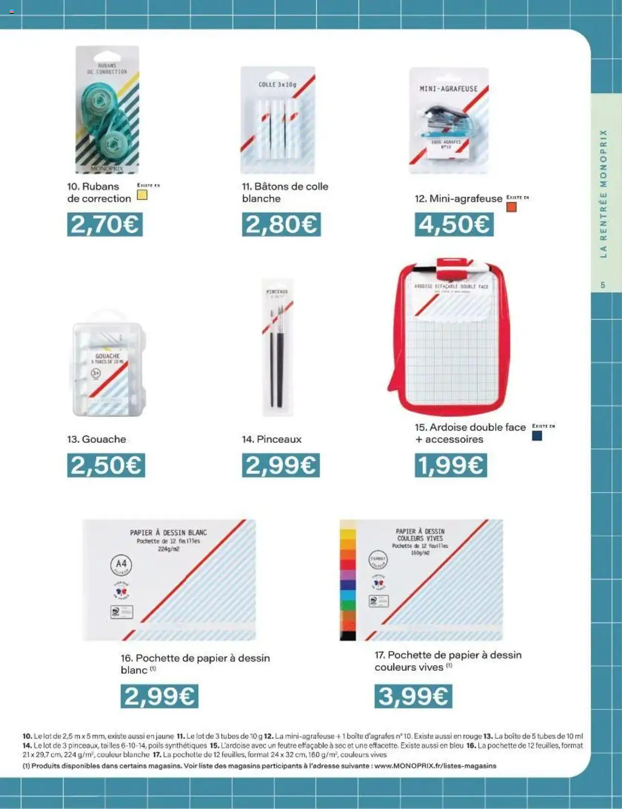  | Page: 5 | Produits: Colle