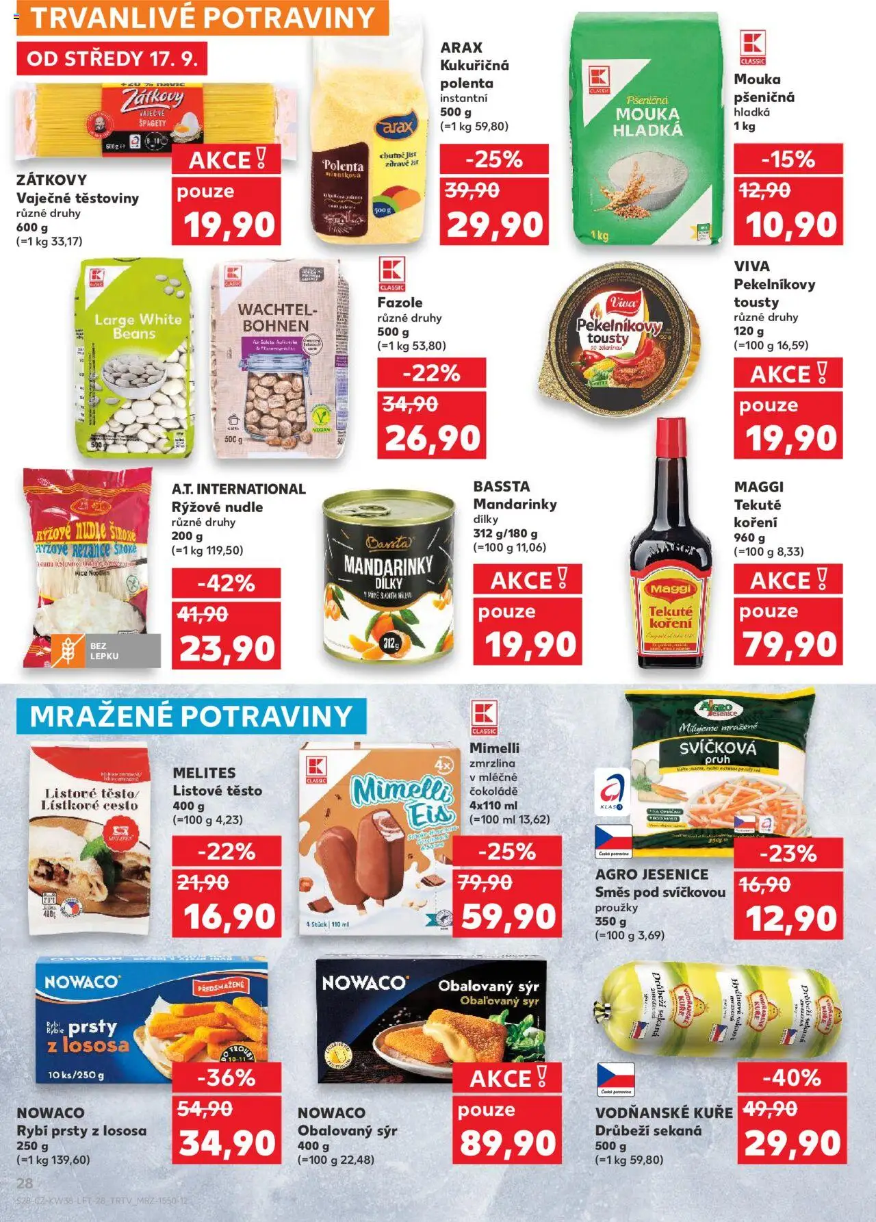 Kaufland leták - Praha 8 od 17.09.2025 | Strana: 28