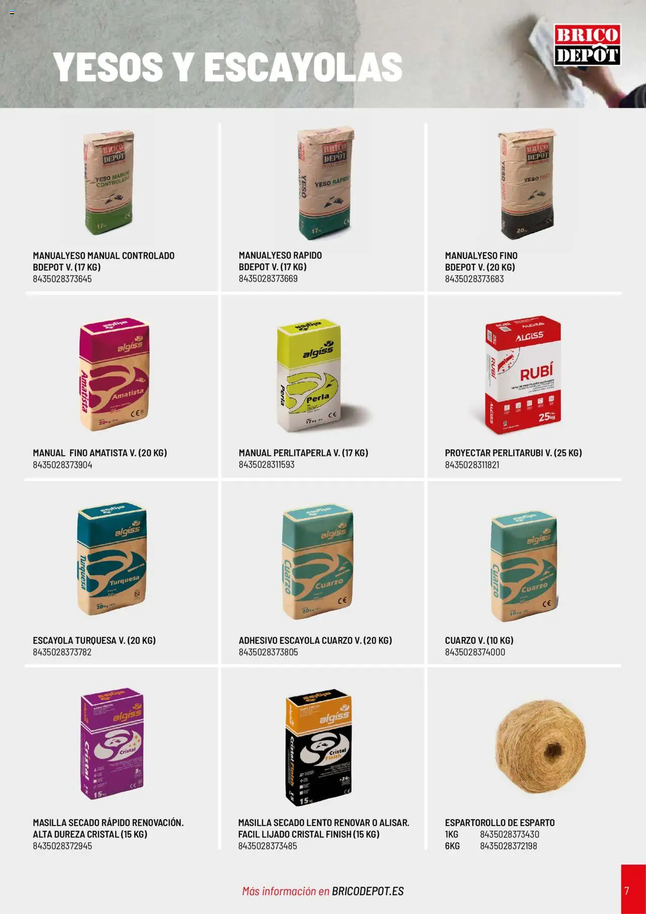Brico Depôt Catálogo Construcción │ válido desde el 01.04.2025 | Página: 7