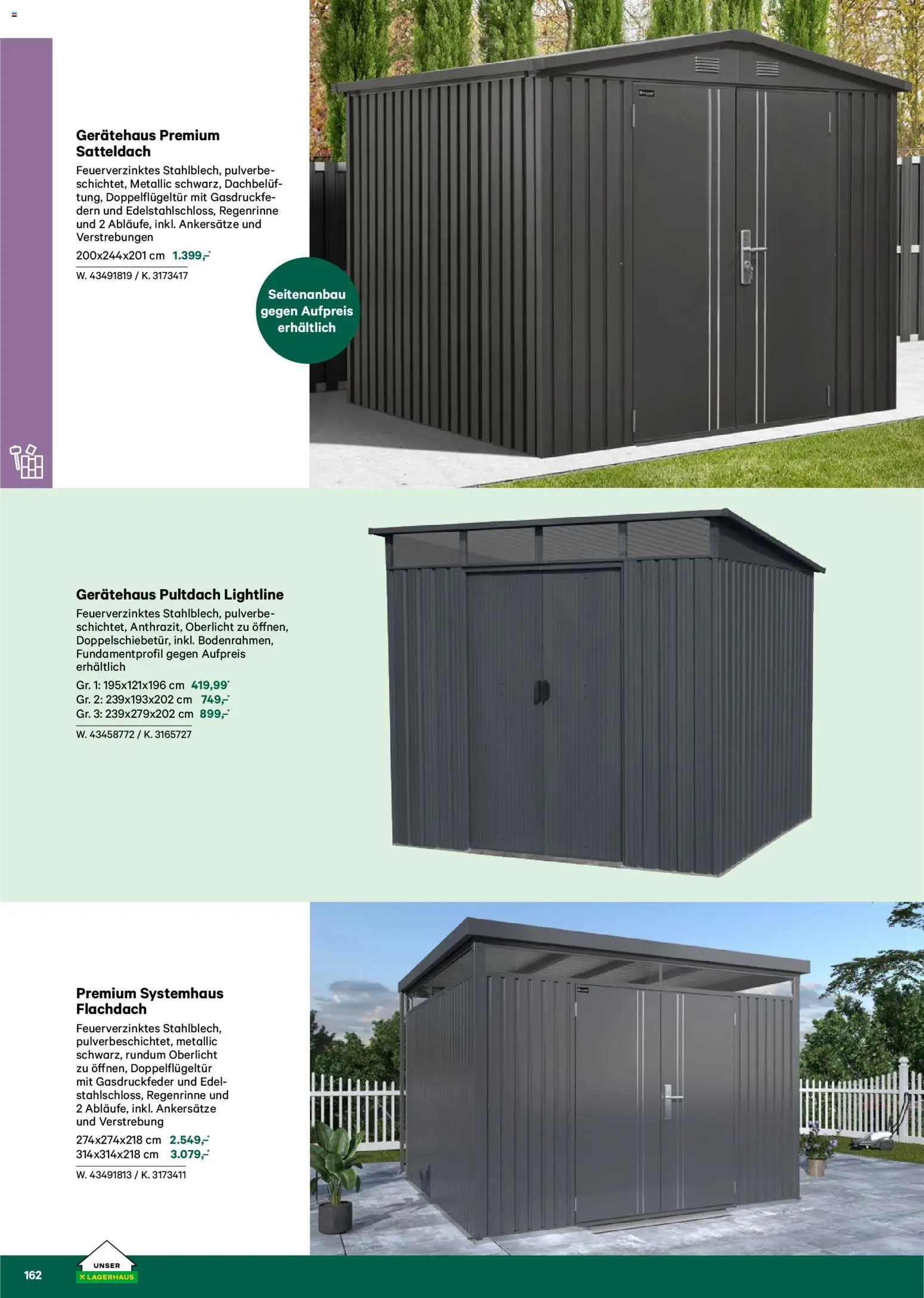 Lagerhaus  Garten und Freizeit Katalog 2026 gültig ab 22.02.2026 | Seite: 162