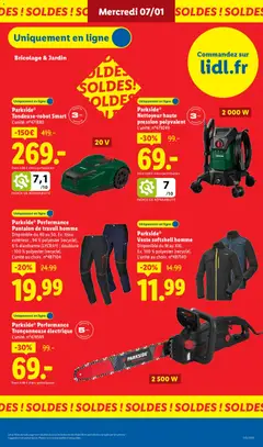 LIDL - Prévisualisation de Parkside® Veste softshell homme, Disponible du M au XXL. Ex. 100% polyester (recyclé). L'unité au choix. n°487140 valide à partir de 08.01.2026 | Page: 33