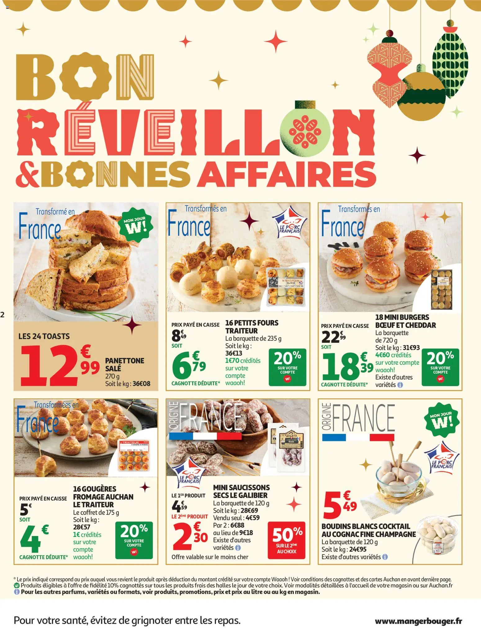 {H1} | Page: 2 | Produits: Champagne, Fromage, Porc, Cheddar