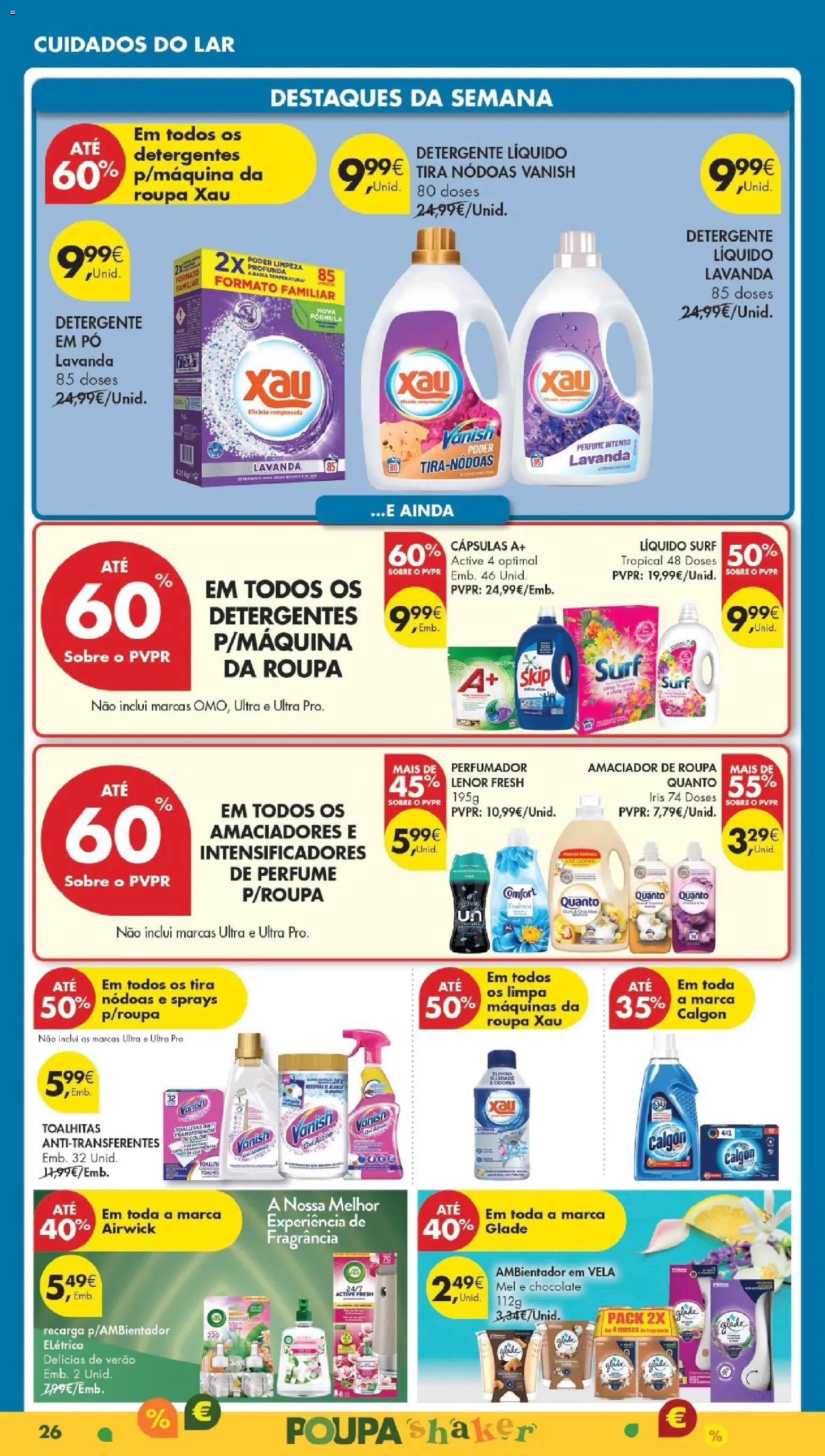 Pingo Doce Poupe Esta Semana Madeira │ válido de 03.03.2026 | Página: 26 | Produtos: Perfume, Fragrância, Detergente, Chocolate