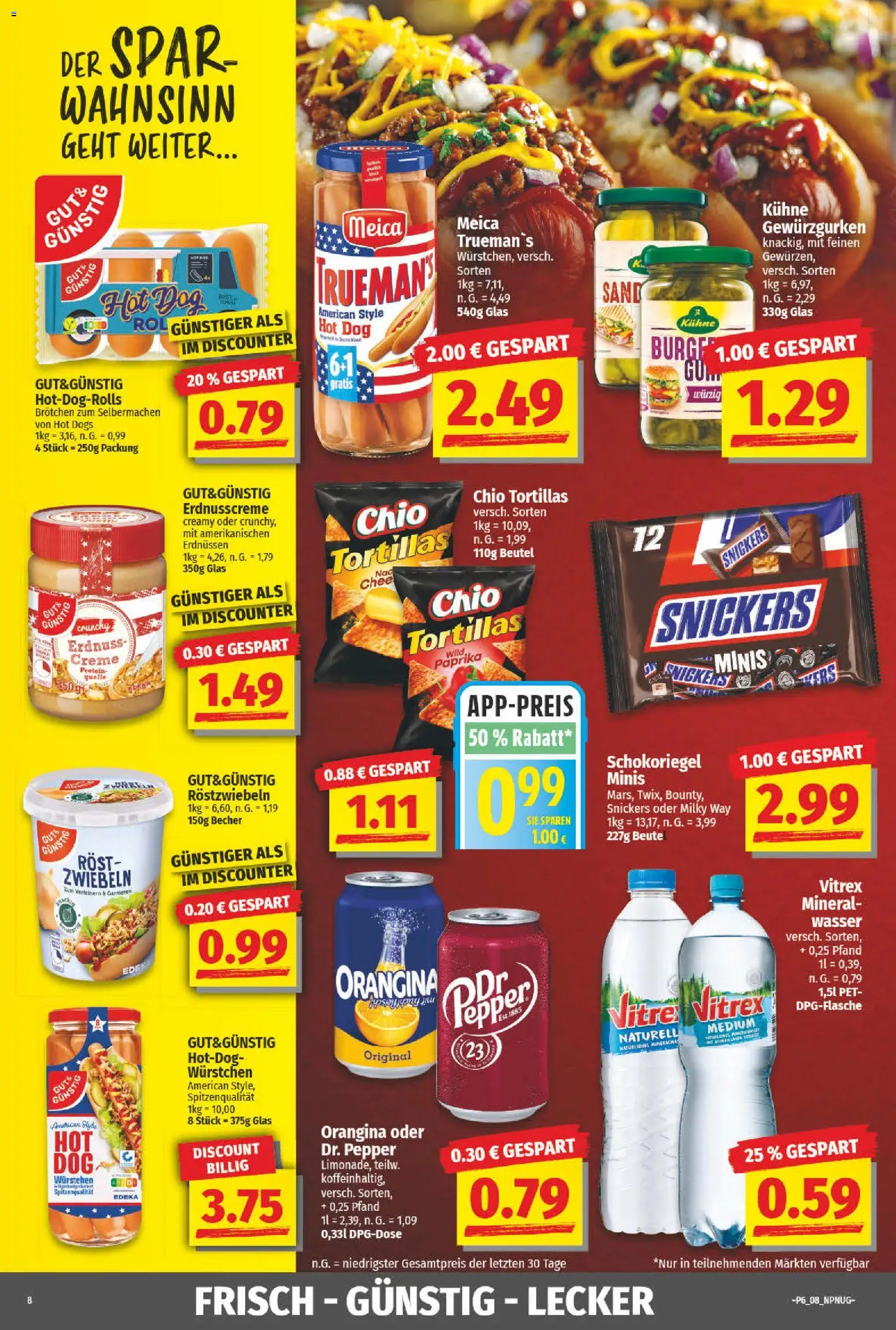 NP Discount Prospekt 	 – gültig ab 02.02.2026 | Seite: 8 | Produkte: Creme, Zwiebeln, Wasser, Paprika