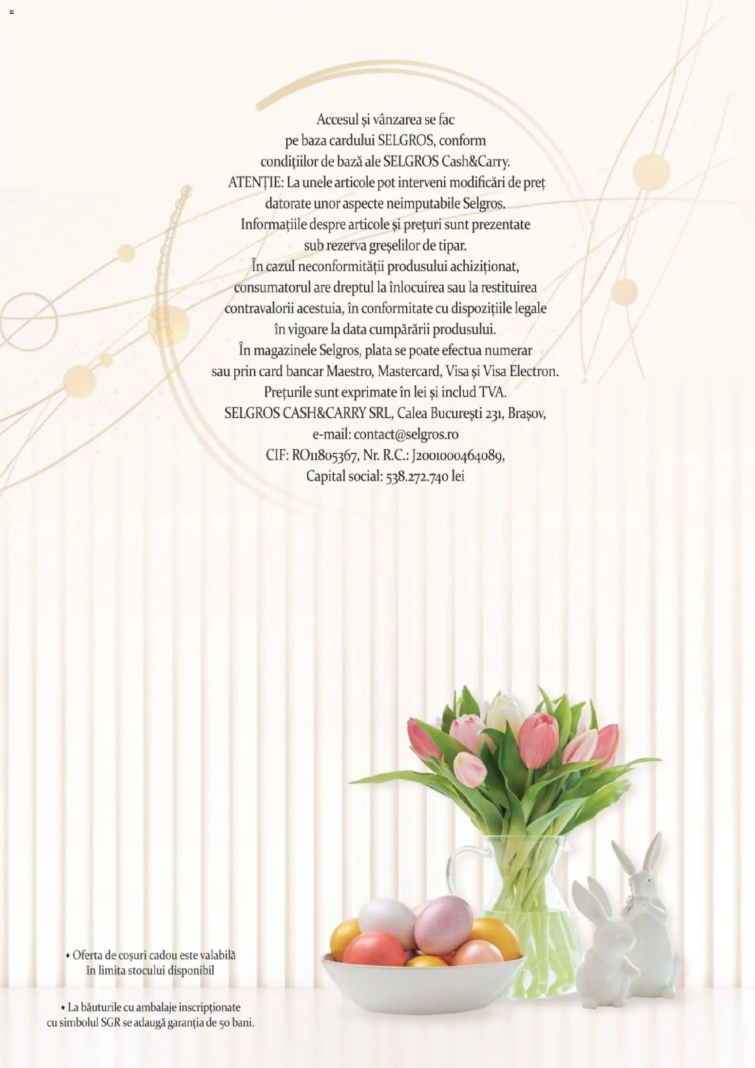 Noul catalog Selgros – valabil de la 13.03.2026 | Pagină: 40