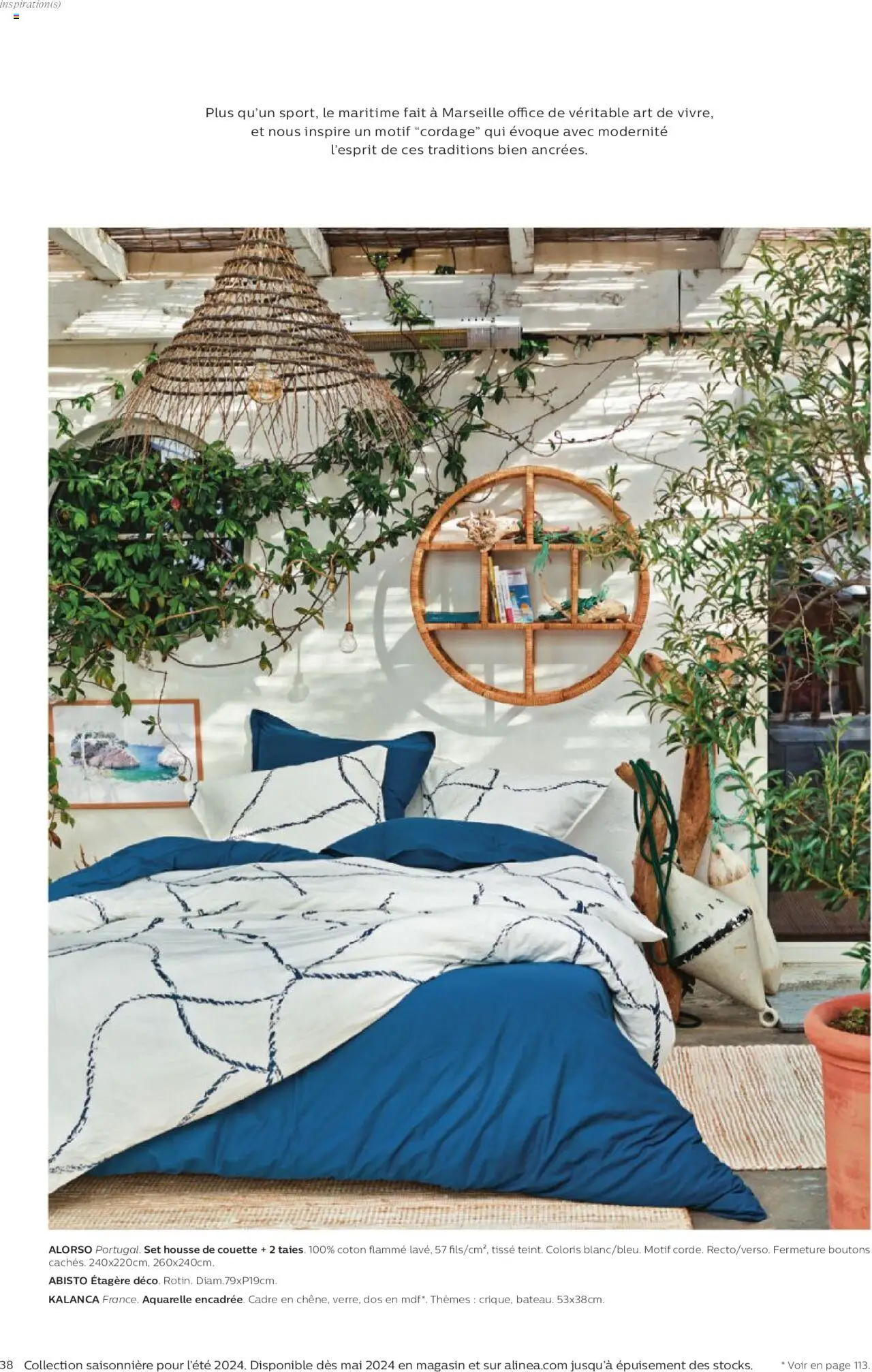  | Page: 38 | Produits: Coton, Étagère, Couette, Cadre