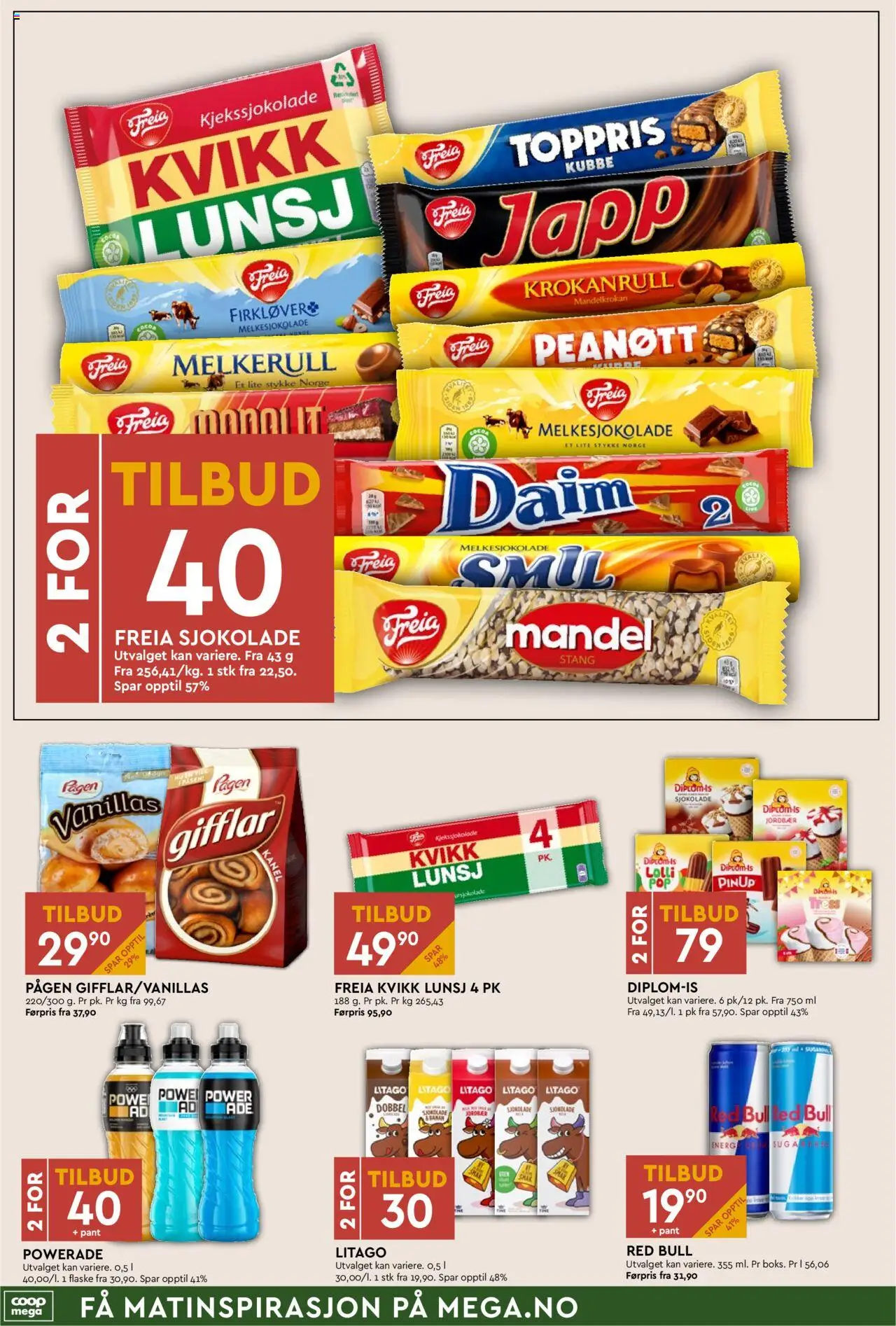  | Side: 6 | Produkter: Paté, Sjokolade, Jordbær, Суміш дитяча
