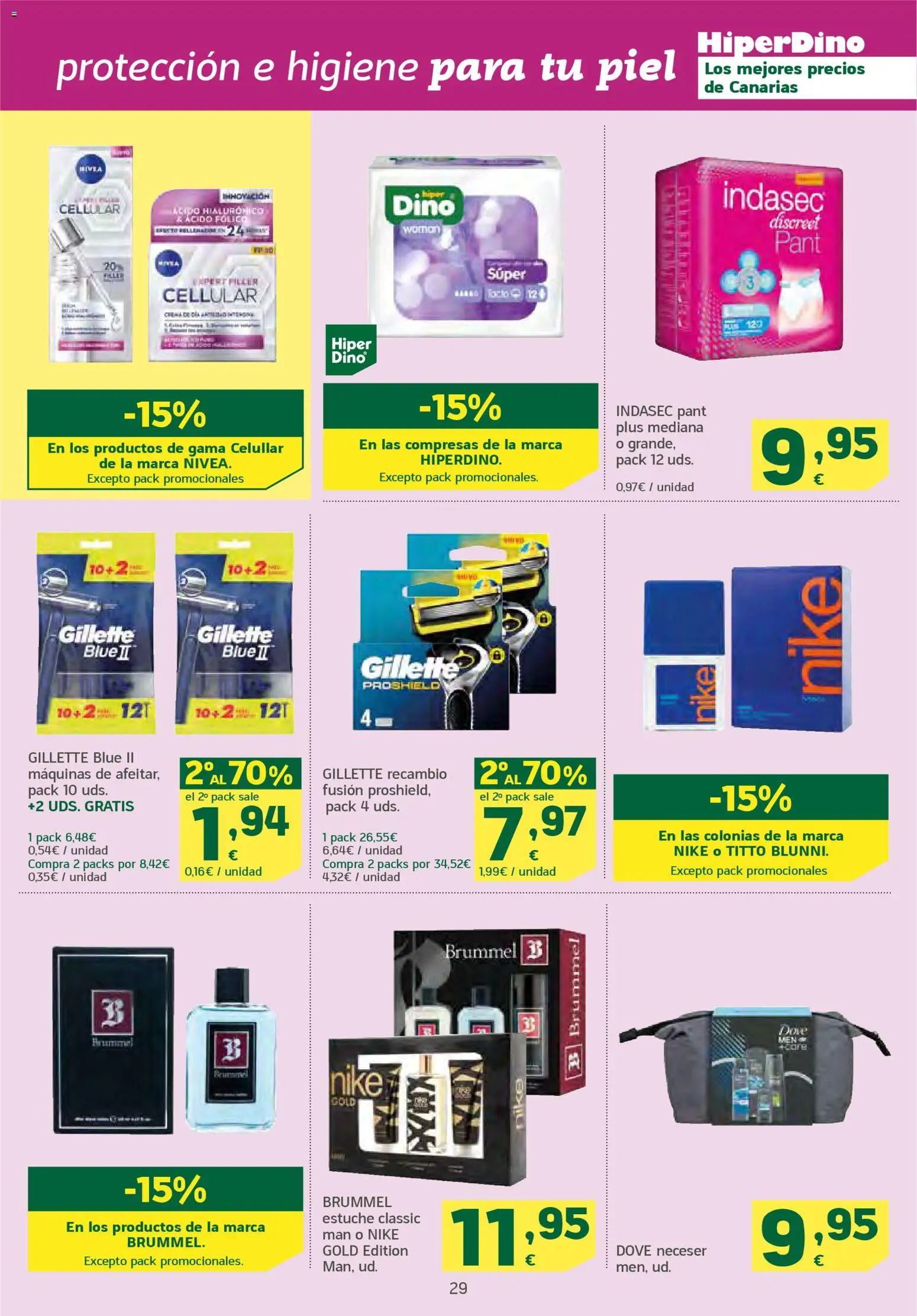 HiperDino folleto │ válido desde el 10.03.2026 | Página: 29 | Productos: Γλυφιτζούρι, Neceser