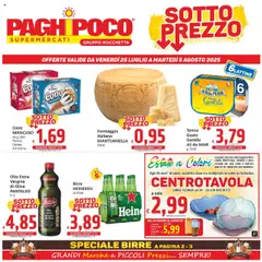 Volantino Paghi Poco del 25.07.2025 | Pagina: 1