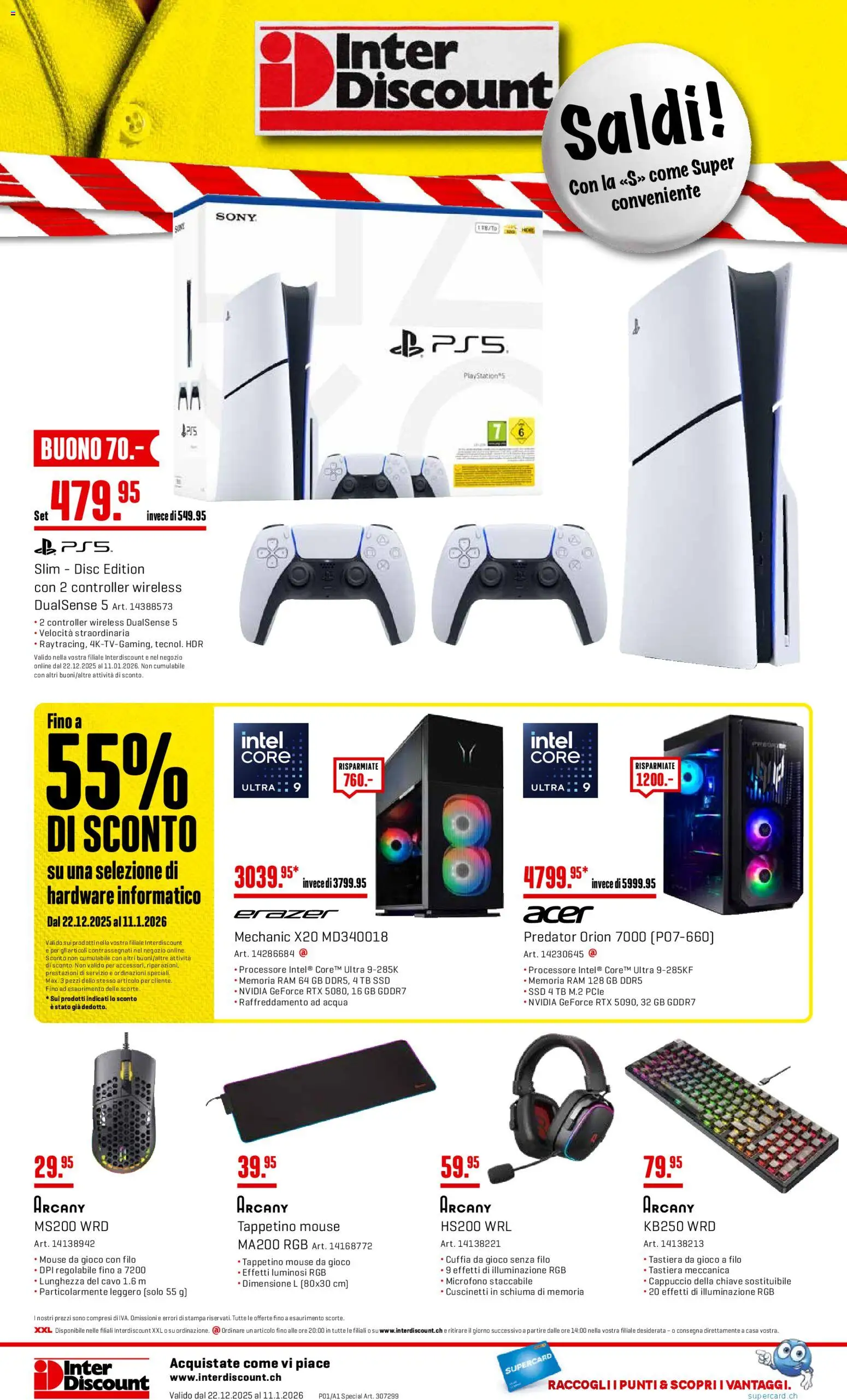 Interdiscount Aktionen Saldi – gültig ab 22.12.2025 | Seite: 8 | Produkte: Sony