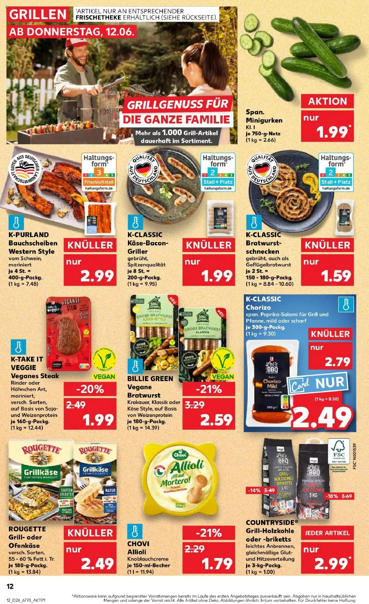 Kaufland prospekt Erkelenz	 - gültig ab dem 16.06.2025 | Seite: 27 | Produkte: Grill, Hahnchen, Käse, Griller