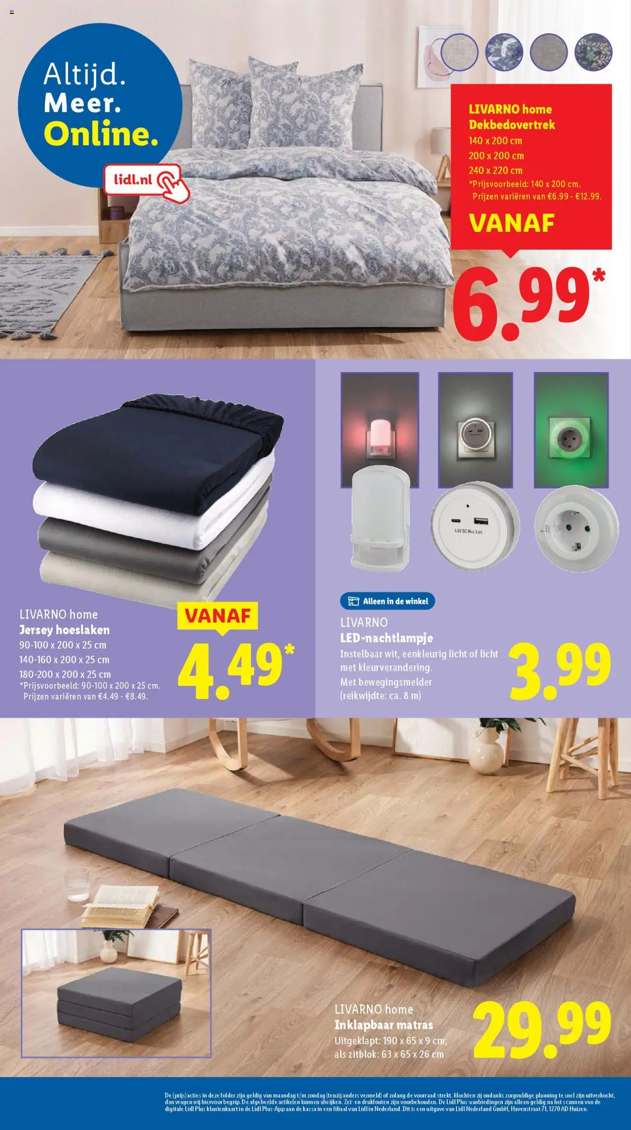  | Pagina: 33 | Producten: Matras