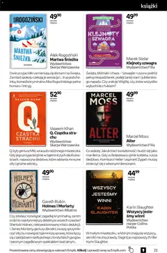 Pogląd oferty "Empik Black Friday" - ważna od 29.10.2025 | Strona: 21 | Produkty: Książki
