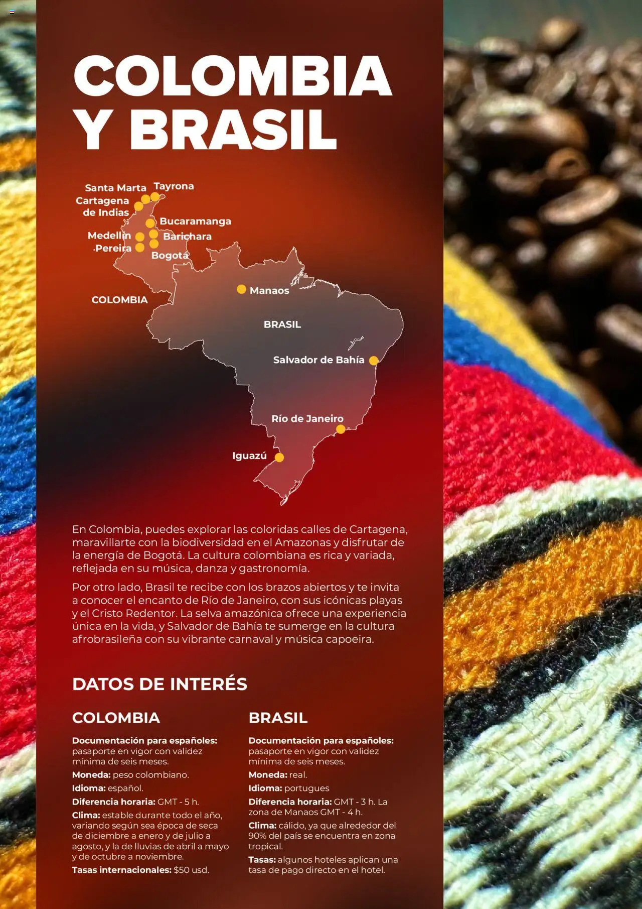 Viajes El Corte Inglés Centroamérica y Sudamérica │ válido desde el 01.01.2025 | Página: 30 | Productos: Té, Peso