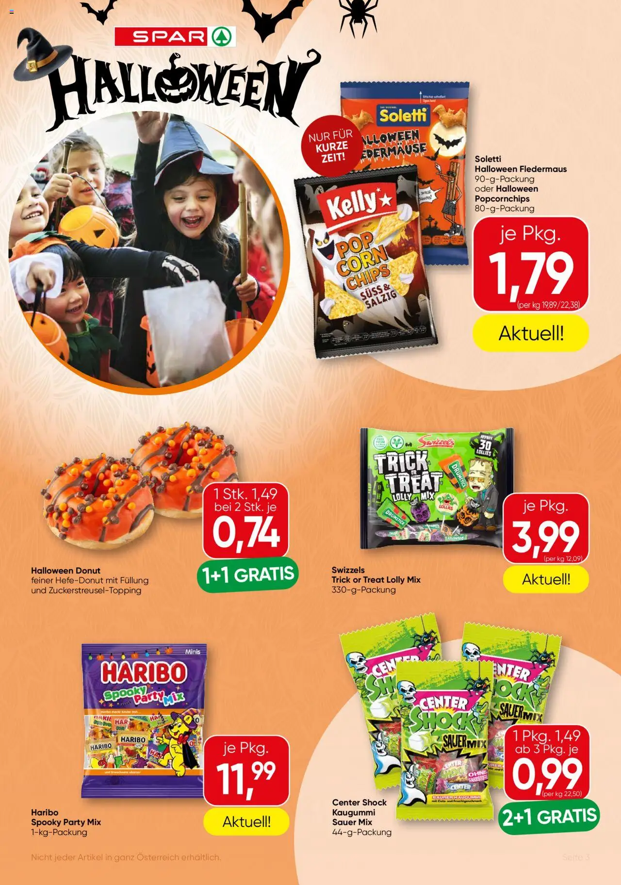 SPAR Gourmet Flugblatt - Wien gültig ab 16.10.2025 | Seite: 3 | Produkte: Chips