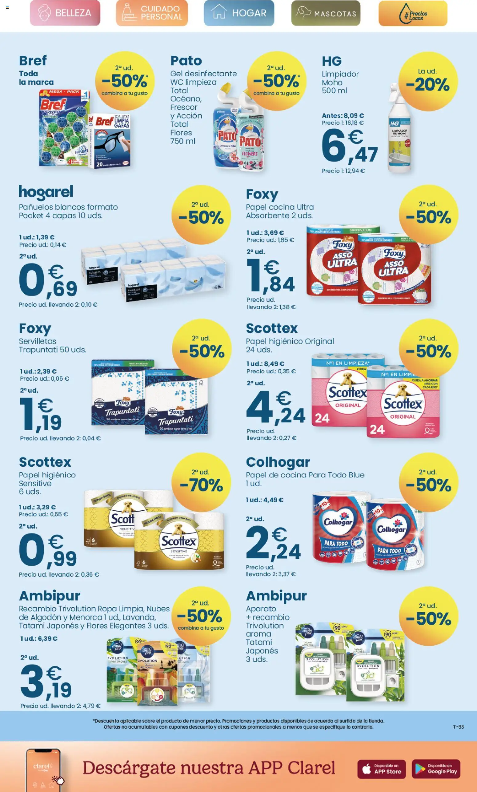 Clarel - folleto │ válido desde el 04.03.2026 | Página: 11 | Productos: Perfume, Papel higienico, Ropa, Cocina