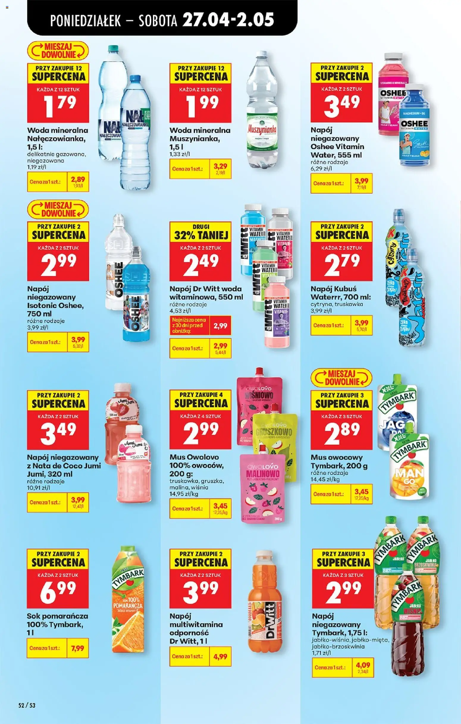 Biedronka Polsko leták od 27.04.2026 | Strana: 60 | Produkty: Drwitt