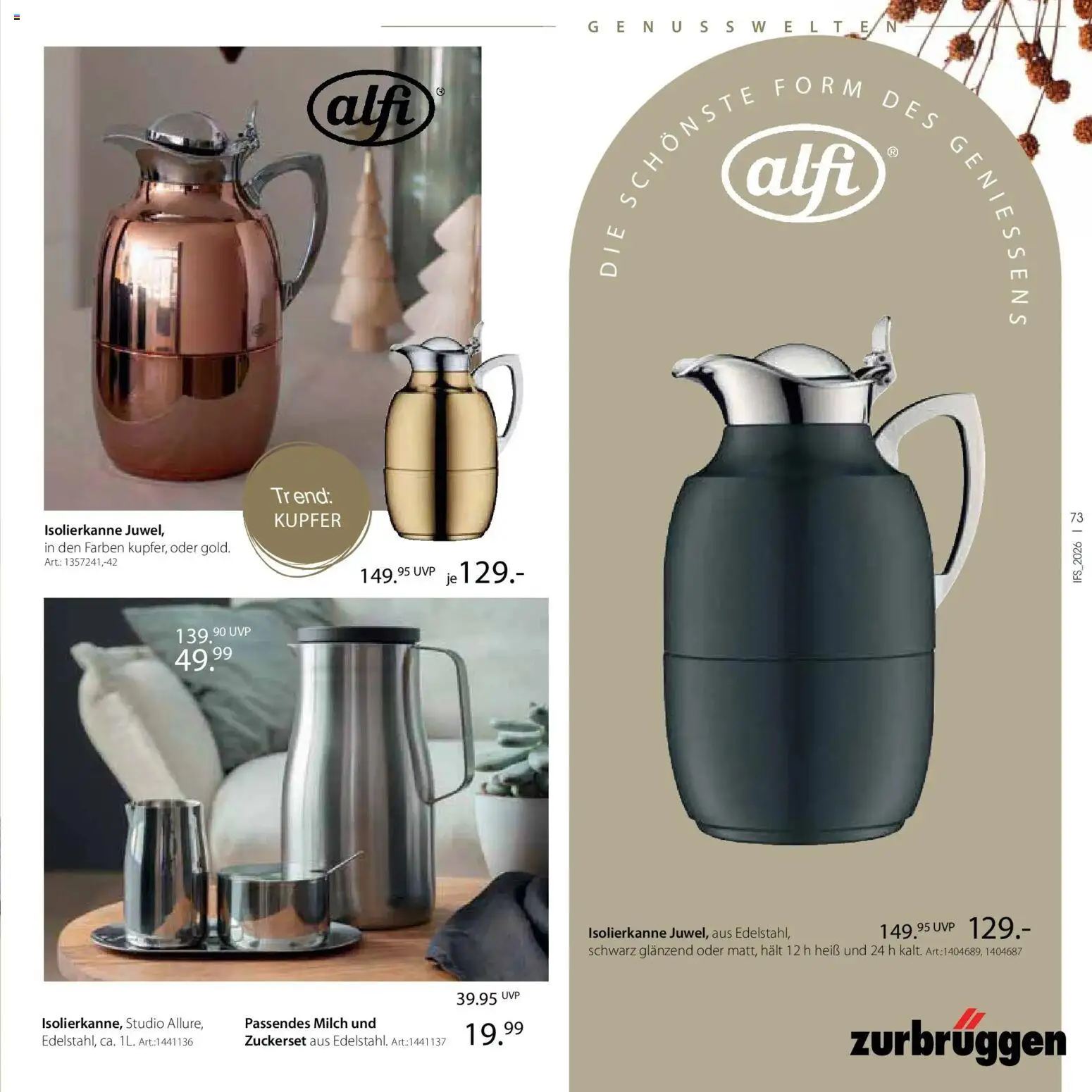 Zurbrüggen Frühlings-Boten für dein zuhause – gültig ab 14.04.2026 | Seite: 71 | Produkte: Milch