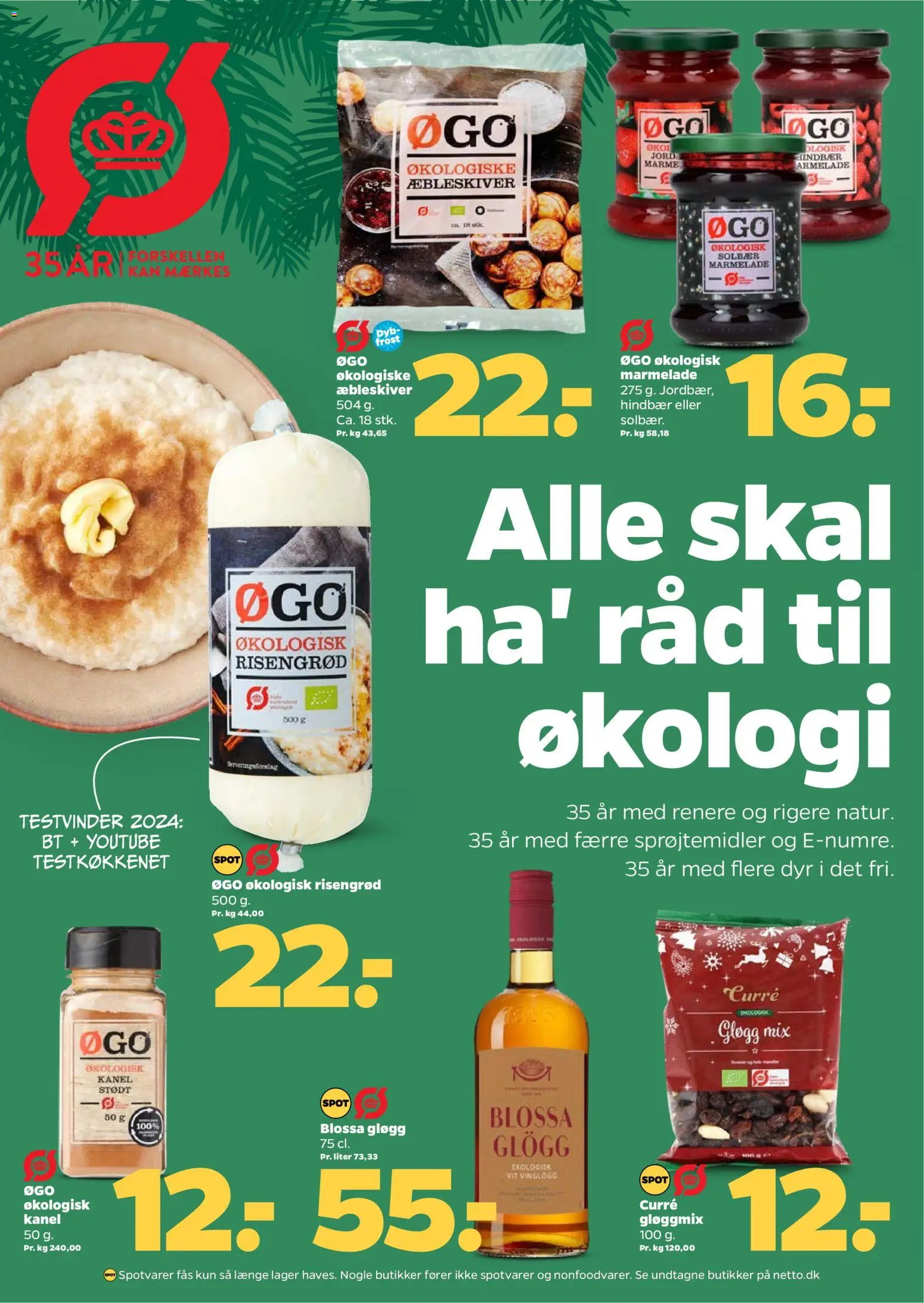 Netto tilbudsavis – gyldig fra 08.11.2025 | Side: 15 | Produkter: Kanel, Hindbær, Marmelade, Solbær