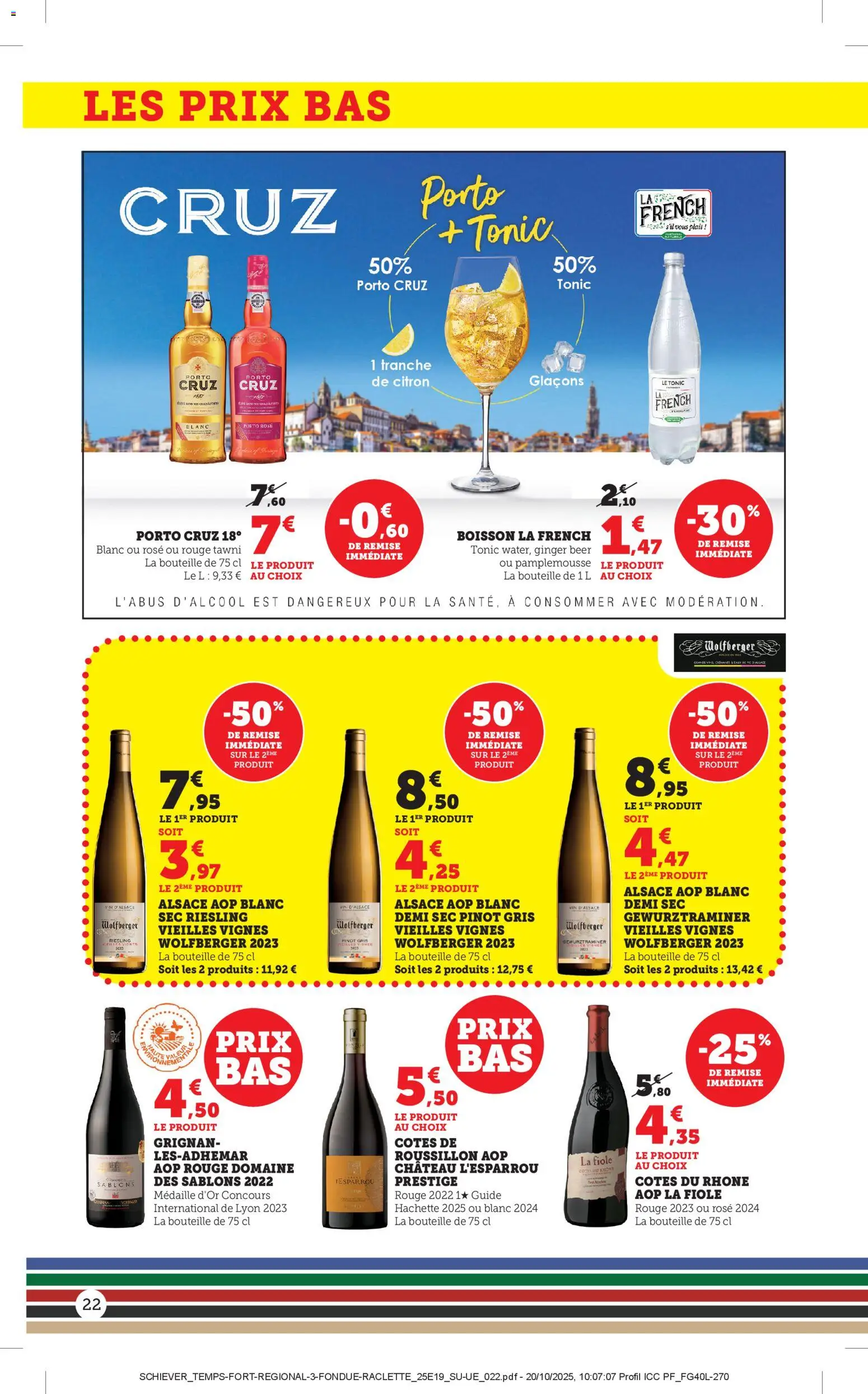 {H1} | Page: 22 | Produits: Citron, Pamplemousse, Vin