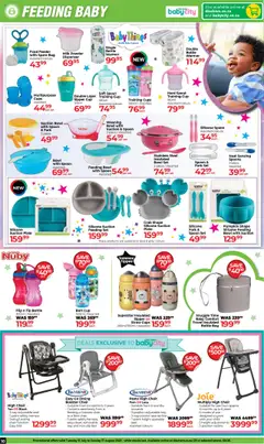 Baby City Specials │ valid from 15.07.2025 | Page: 10 | Products: Plate, Bowl, Chair, Milk