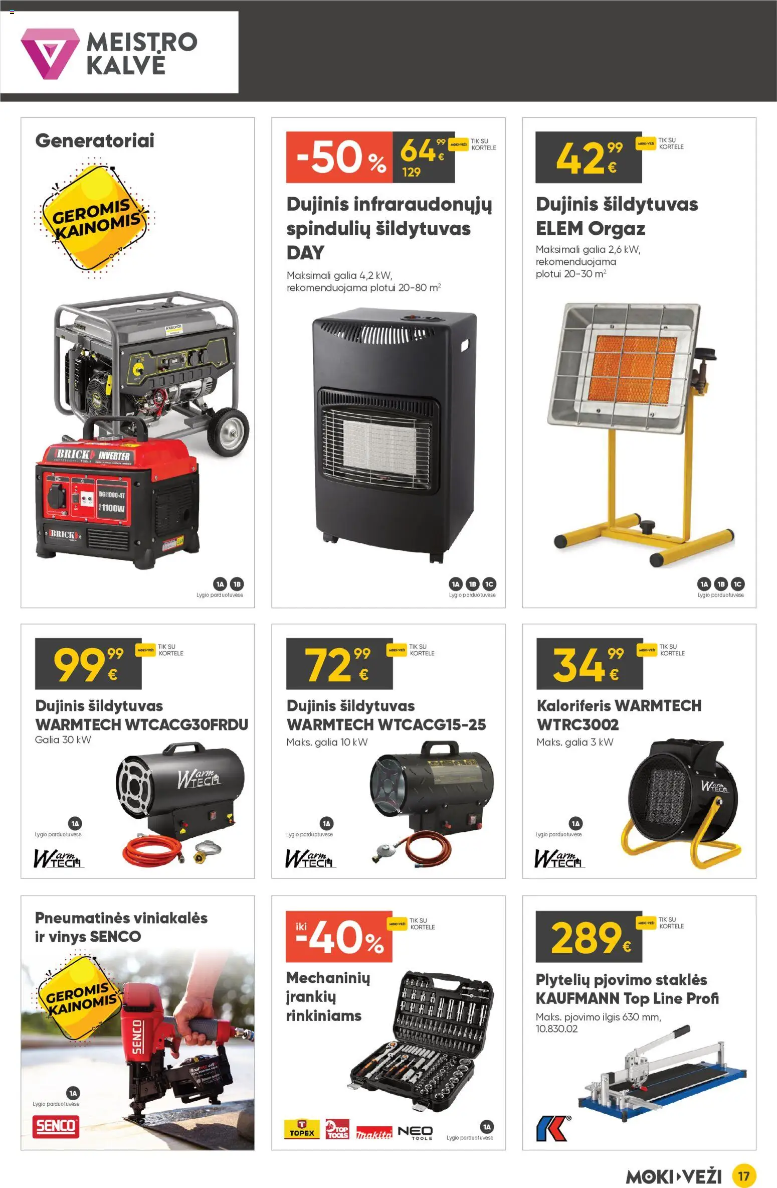 MOKI VEŽI akcijos nuo 08.01.2026 | Puslapis: 17